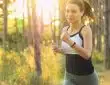 woman, jogging, running