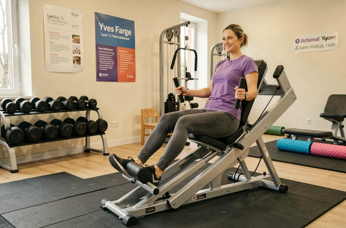 Salle de musculation accessible de L'Appart Fitness Lyon 7 Yves Farge avec ambiance accueillante