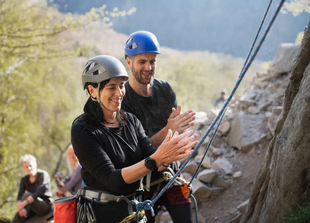 Sport de montagne: équipement technique de randonnée